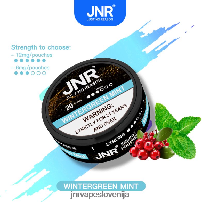jnr energijske vrečke - JNR Vape Nicotine Content XBFH8L106 zimzelena meta