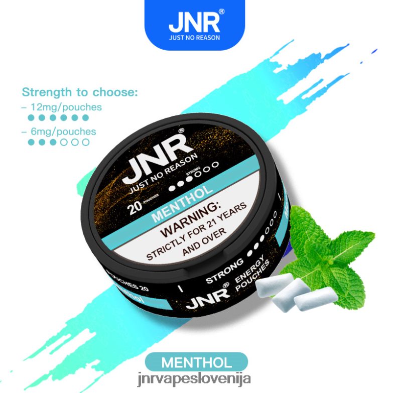 jnr energijske vrečke - JNR Vape Slovenija XBFH8L102 mentol