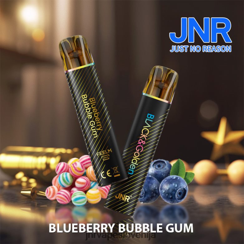 jnr black & gloden - JNR Vape Ljubljana XBFH8L273 borovničev žvečilni gumi