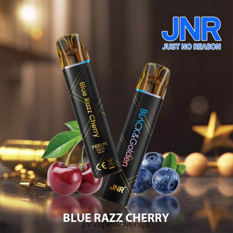 jnr black & gloden - JNR Vape Slovenija XBFH8L272 modra razz češnja