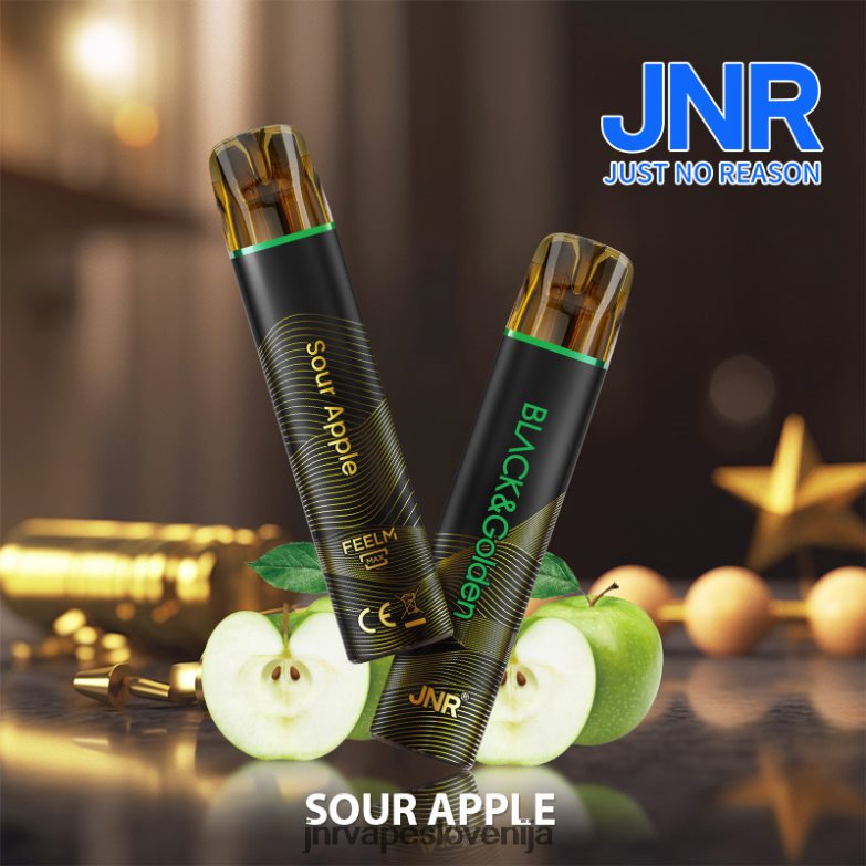 jnr black & gloden - JNR Vape Slovenija XBFH8L282 kislo jabolko