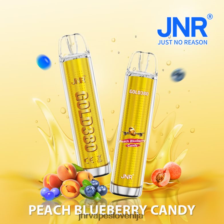 jnr gold380 - JNR Vape Slovenija XBFH8L42 breskev borovničev bonbon