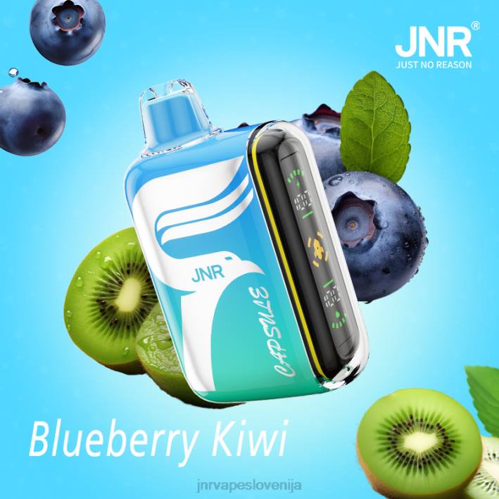 JNR kapsula | JNR Vape Nicotine Content borovnica-kivi N0NT55