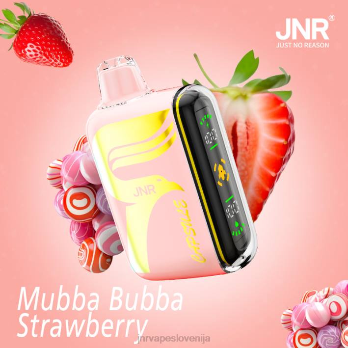 JNR kapsula | JNR Vape Nicotine Content mubba-bubba-jagoda N0NT65