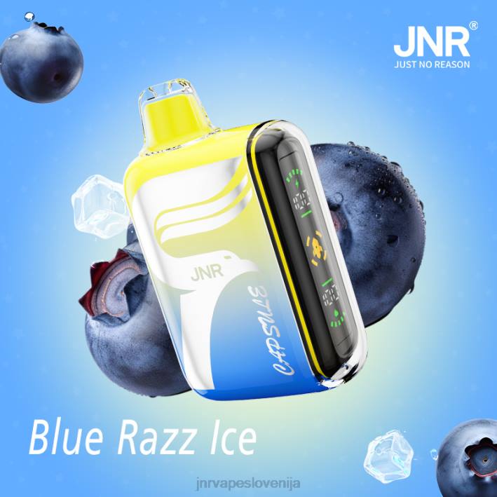 JNR kapsula | JNR Vape Nicotine blue-razz-ice N0NT57