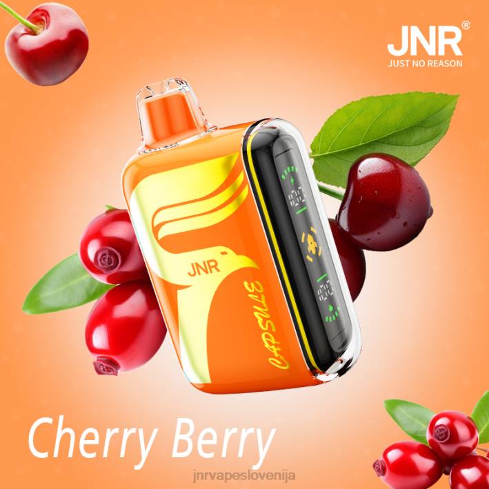 JNR kapsula | JNR Vape Slovenija češnja-jagoda N0NT61