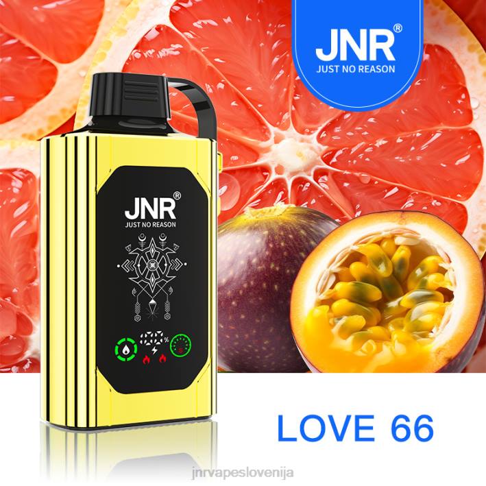 JNR SHISHA škatla | JNR Vape Nicotine Content ljubezen 66 N0NT85