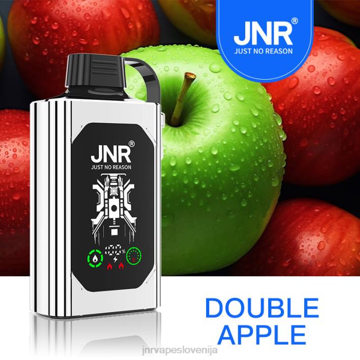 JNR SHISHA škatla | JNR Vape Nicotine dvojno jabolko N0NT87
