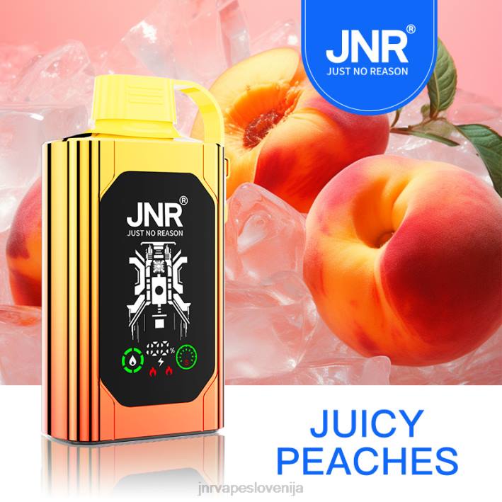 JNR SHISHA škatla | JNR Vape Pods sočne breskve N0NT84
