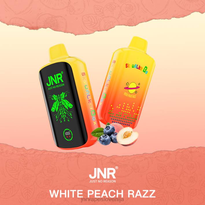 JNR SKYWALKER škatla | JNR Vape Ljubljana bela breskev razz N0NT52