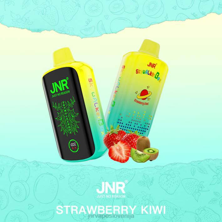 JNR SKYWALKER škatla | JNR Vape Nicotine jagodni kivi N0NT47