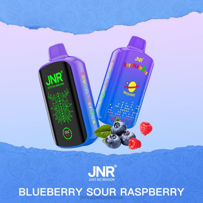 JNR SKYWALKER škatla | JNR Vape Pods borovnica kisla malina N0NT54