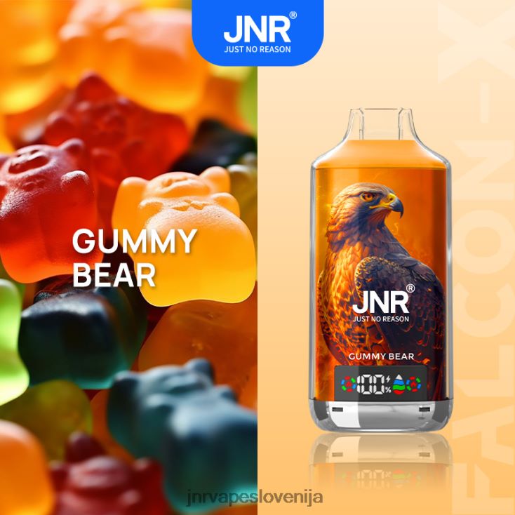 JNR FALCON x - JNR Vape Flavours FVL84F14 gumijasti medvedek