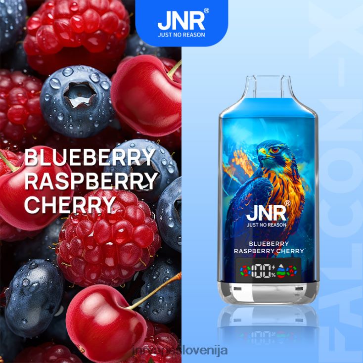 JNR FALCON x - JNR Vape Nicotine Content FVL84F16 borovnica malina češnja