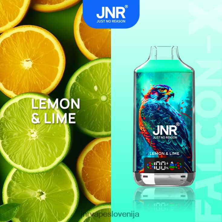JNR FALCON x - JNR Vape Nicotine FVL84F18 limona & limeta