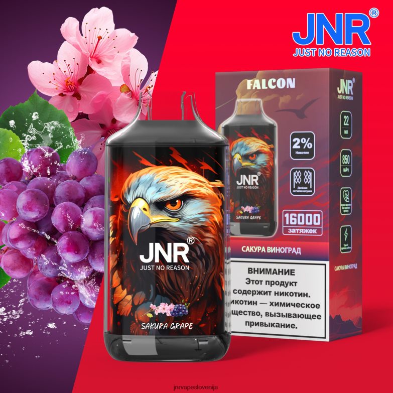 jnr sokol - JNR Vape Nicotine Content XBFH8L226 sakura grozdje brez sadja