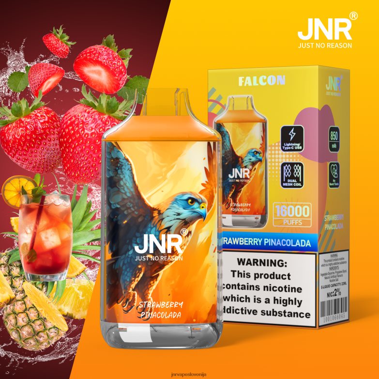 jnr sokol - JNR Vape Nicotine XBFH8L228 jagodna pinacolada brez sadja