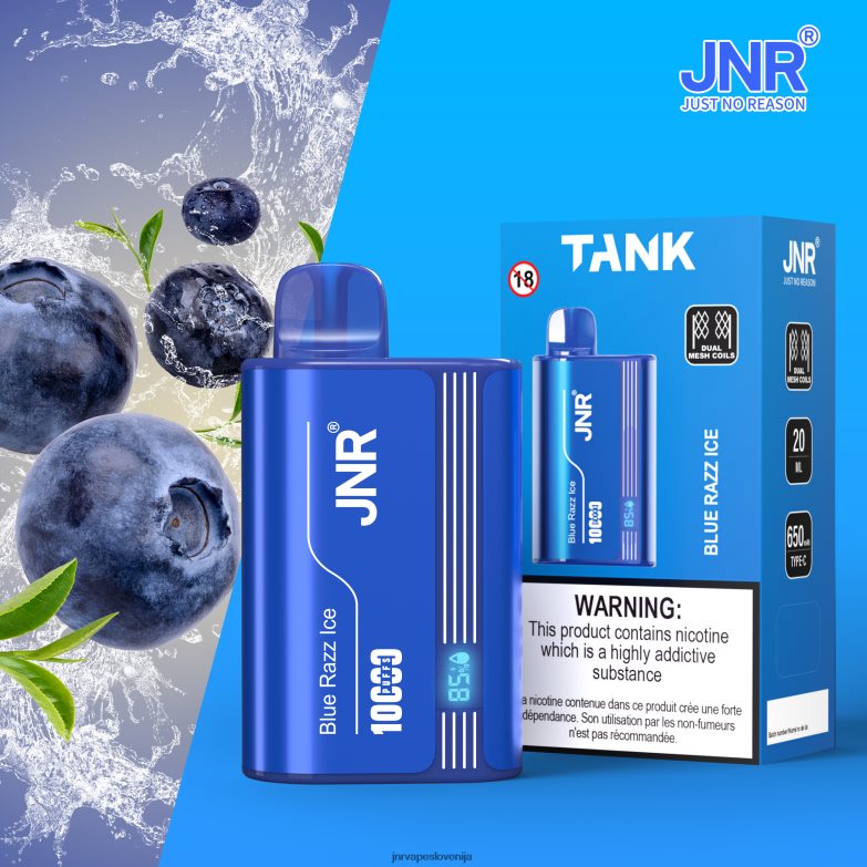jnr tank - JNR Vape Nicotine Content XBFH8L6 modri razz led