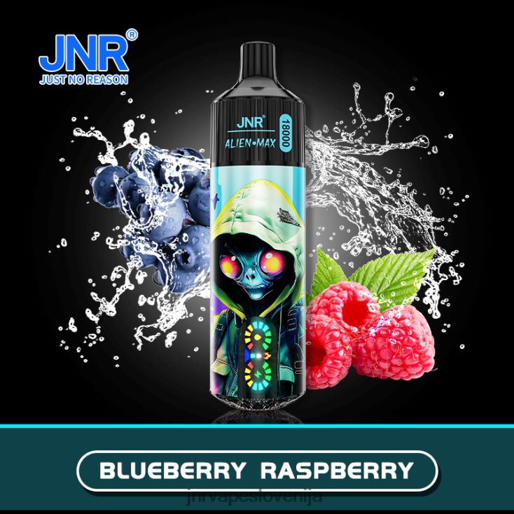 JNR ALIEN max - JNR Vape Ljubljana FVL84F33 borovnica malina
