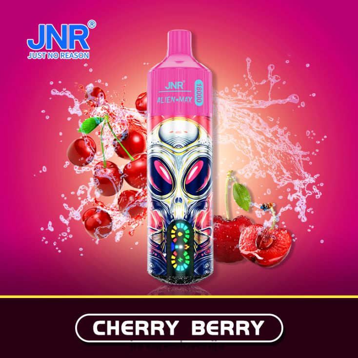 JNR ALIEN max - JNR Vape Nicotine Content FVL84F26 češnjevo jagodičje