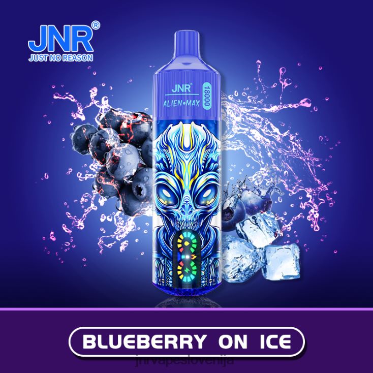 JNR ALIEN max - JNR Vape Review FVL84F30 borovnica na ledu