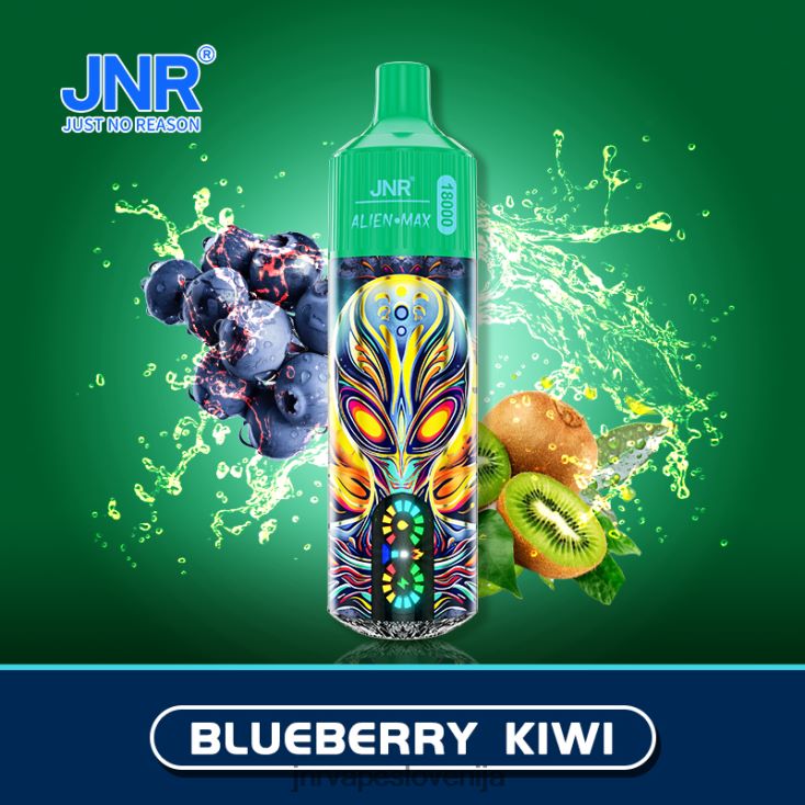JNR ALIEN max - JNR Vape Slovenija FVL84F32 borovničev kivi