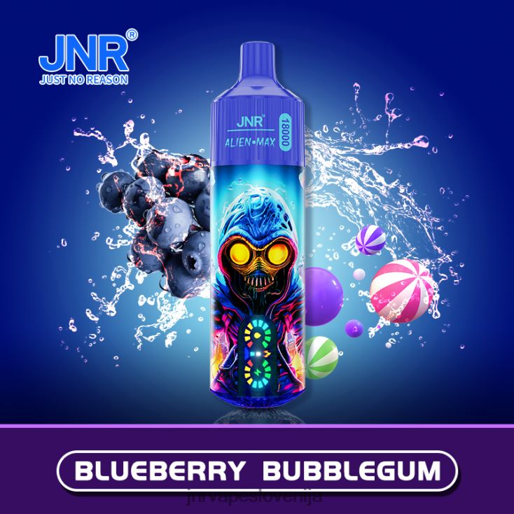 JNR ALIEN max - JNR Vapes Website FVL84F31 borovničev žvečilni gumi