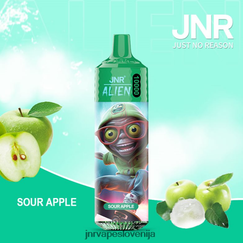 jnr tujec - JNR Vape Nicotine XBFH8L138 kislo jabolko
