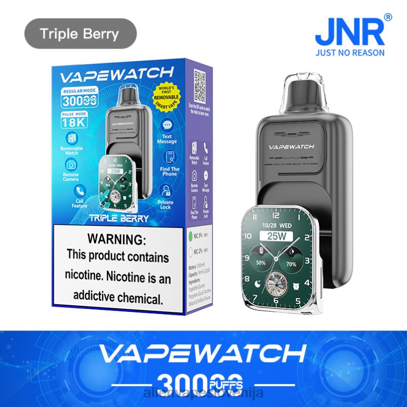 JNR Vape trojna jagoda | JNR vape ura PZ0PJ6